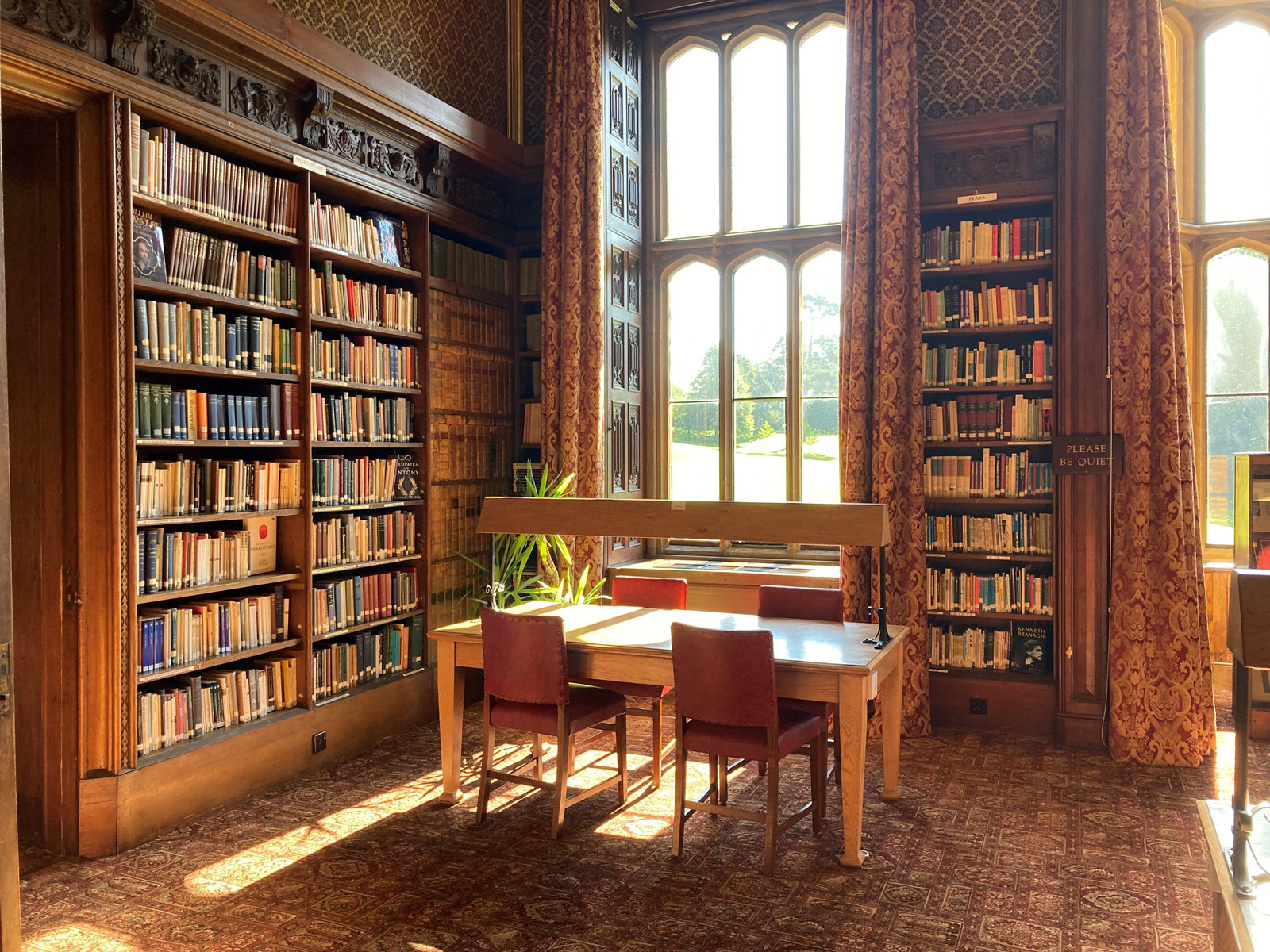 Windows to Wroxton’s History: The Library
